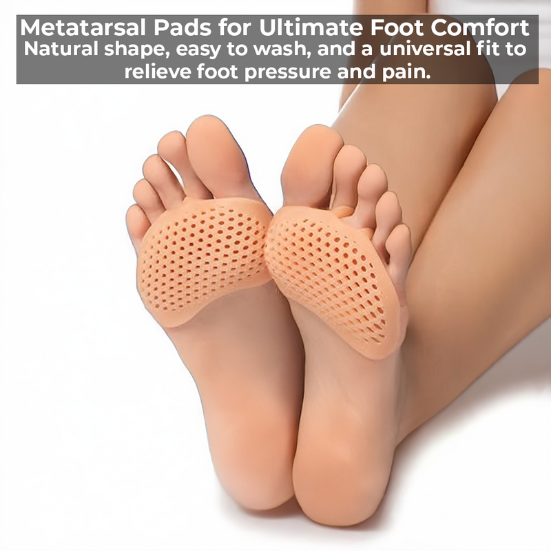 Breathable Gel Metatarsal Pads Foot Comfort & Pain Relief