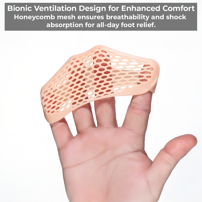 Breathable Gel Metatarsal Pads Foot Comfort & Pain Relief