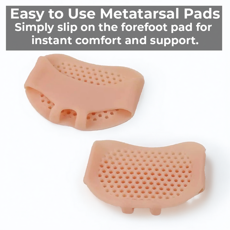 Breathable Gel Metatarsal Pads Foot Comfort & Pain Relief