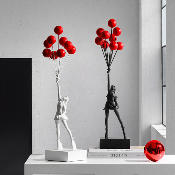 Balloon Girl Sculpture