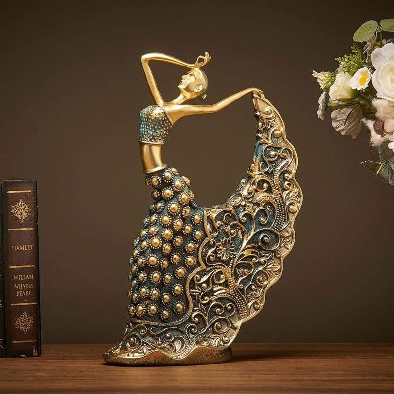 Peacock Dancer Figurines