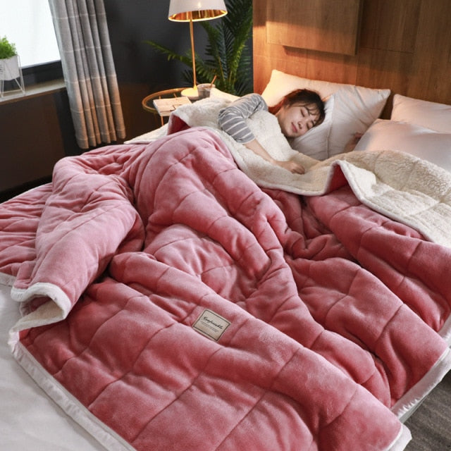 Luxury Large Faux Fur Blanket
