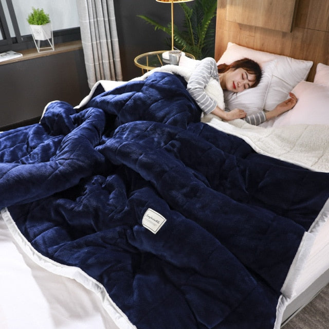 Luxury Large Faux Fur Blanket