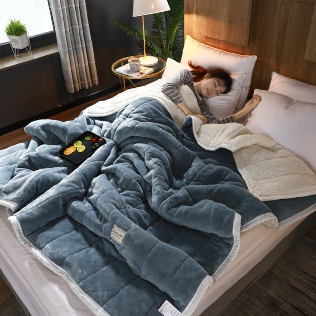 Luxury Large Faux Fur Blanket