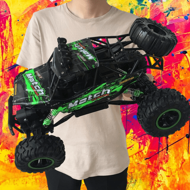 RC Cars Remote Control Waterproof Off-Road Vehicle Toy Truck – High-Speed 4WD RC Truck