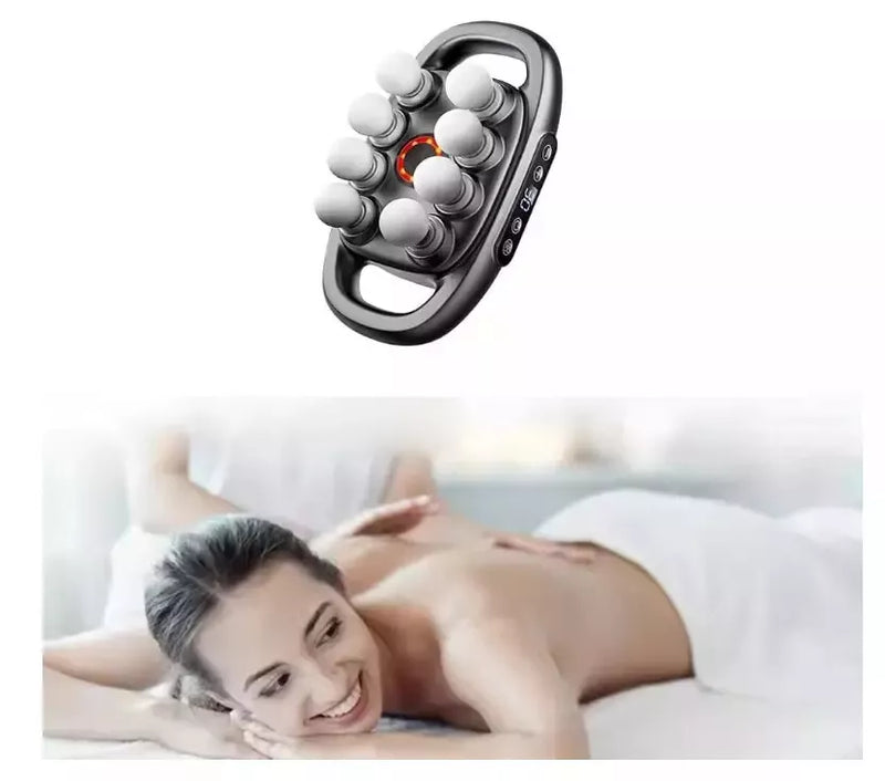 16-Drive 8-Head Deep Tissue Massage Gun Set