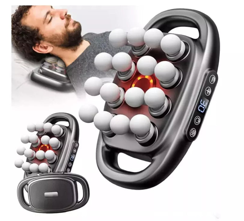 16-Drive 8-Head Deep Tissue Massage Gun Set