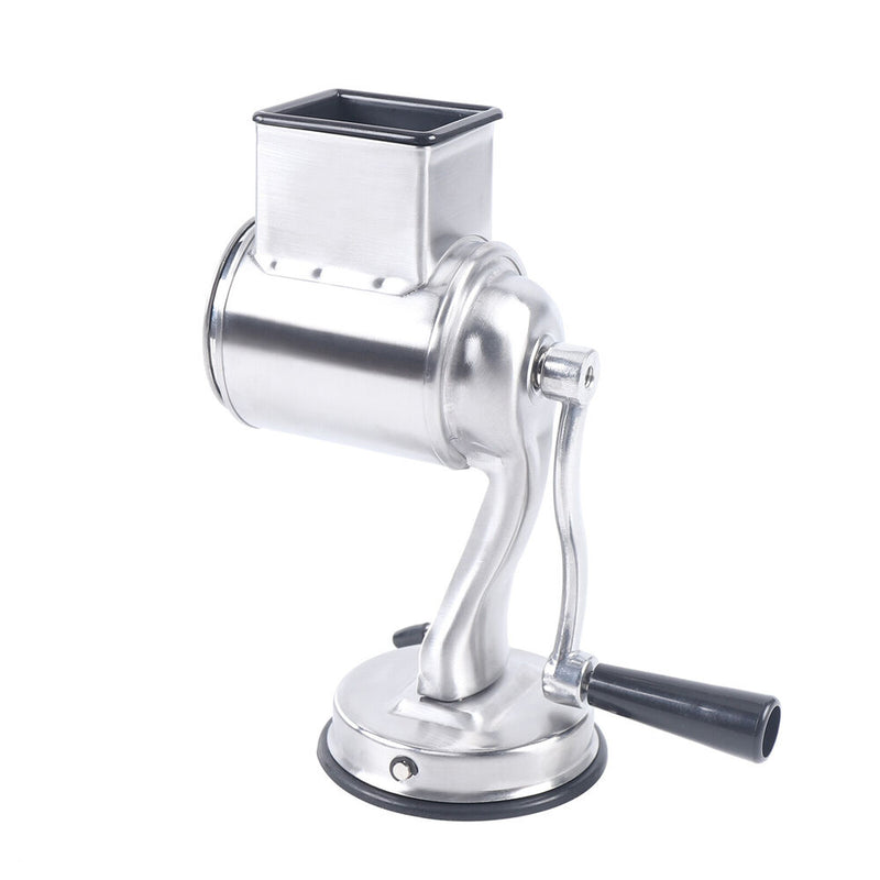 Multifunctional Stainless Steel Rotary Cheese Grater Hand Drum Slicer Crank Vegetable Chopper