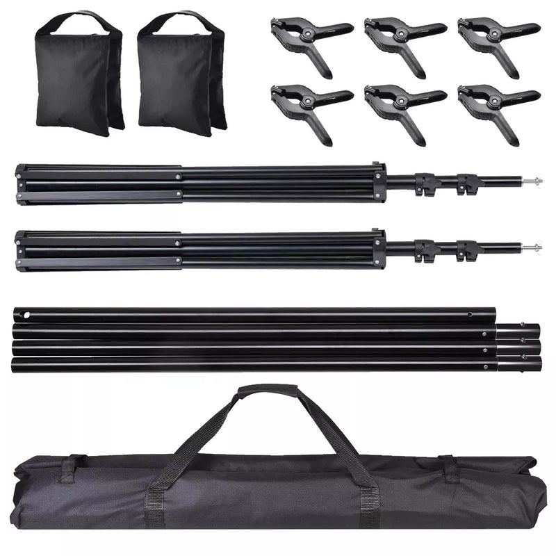 10x7ft Adjustable Photography Backdrop Stand