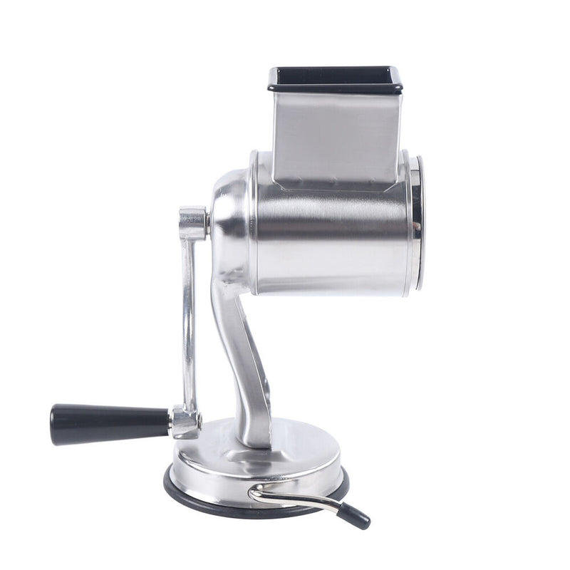 Multifunctional Stainless Steel Rotary Cheese Grater Hand Drum Slicer Crank Vegetable Chopper