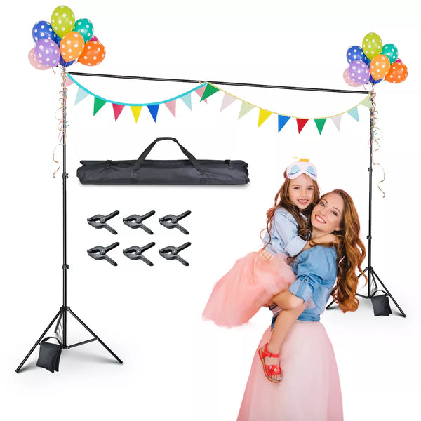 10x7ft Adjustable Photography Backdrop Stand