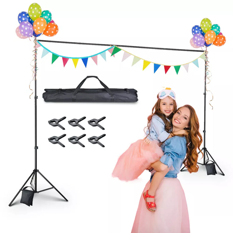 10x7ft Adjustable Photography Backdrop Stand