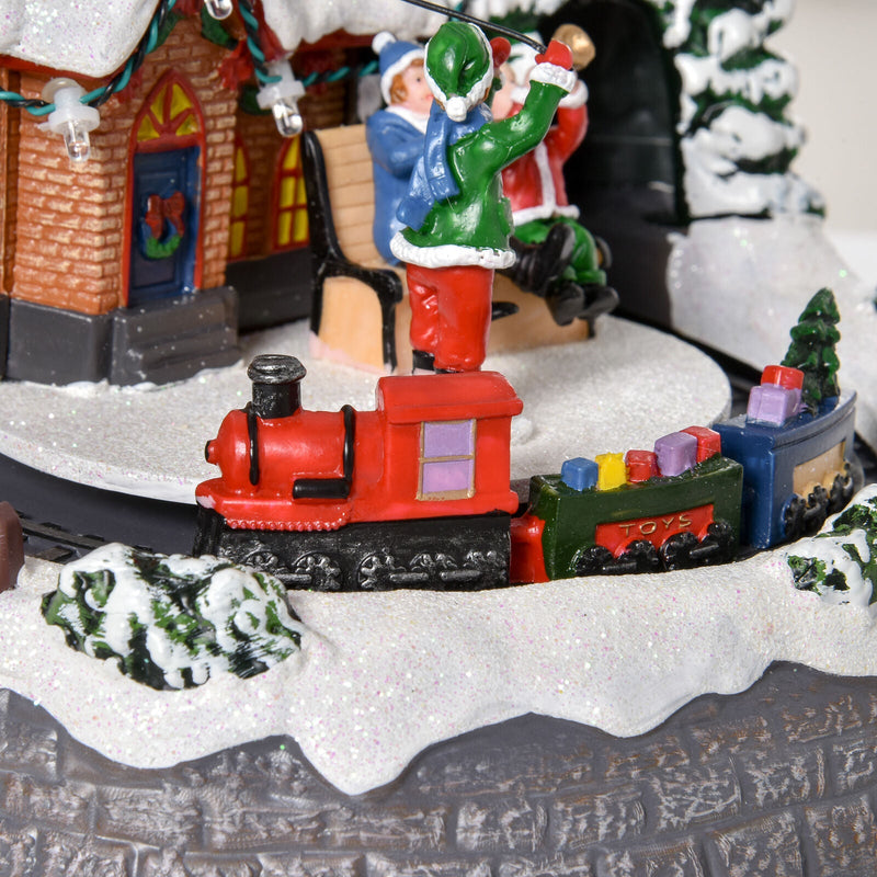 LED Pre Lit Christmas Vacation Village House