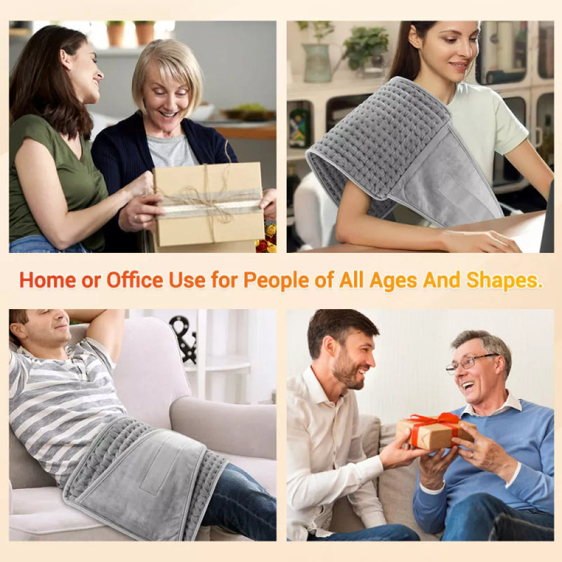 Heating Pad for Back Pain Relief and Muscle Relaxation