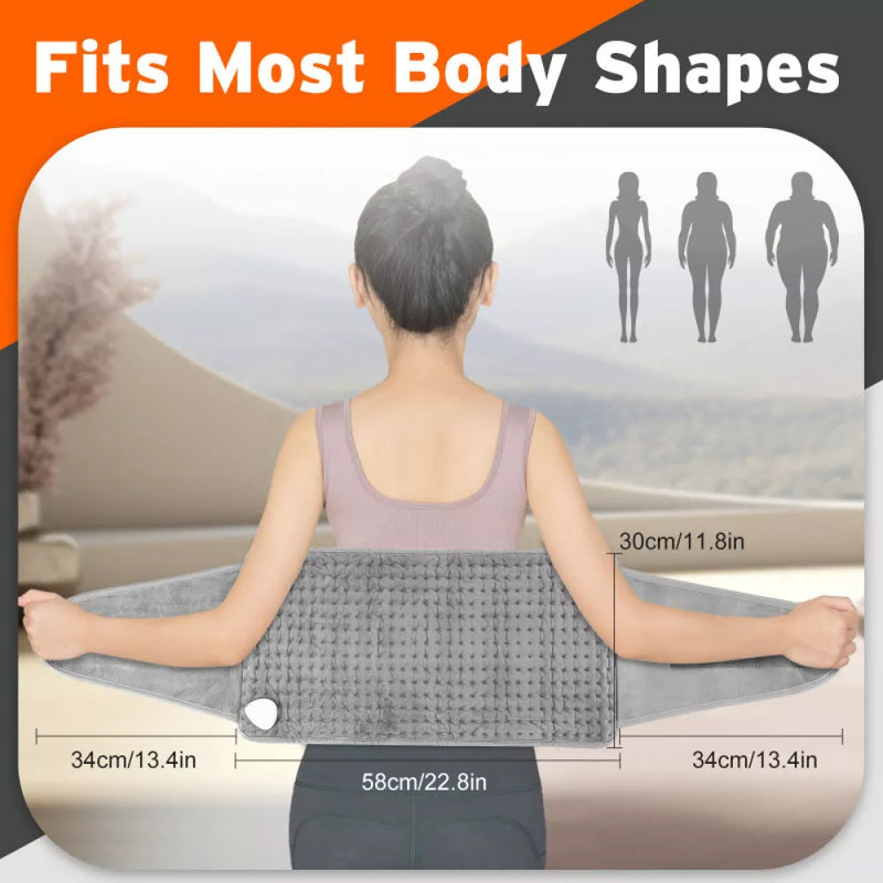 Heating Pad for Back Pain Relief and Muscle Relaxation