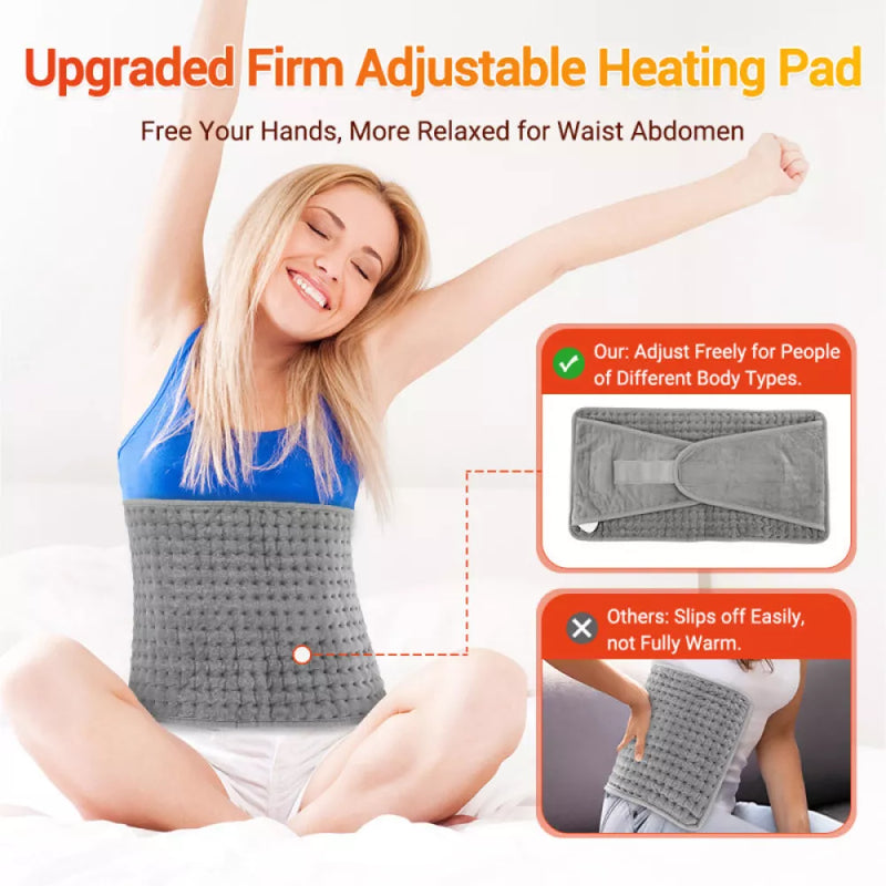 Heating Pad for Back Pain Relief and Muscle Relaxation