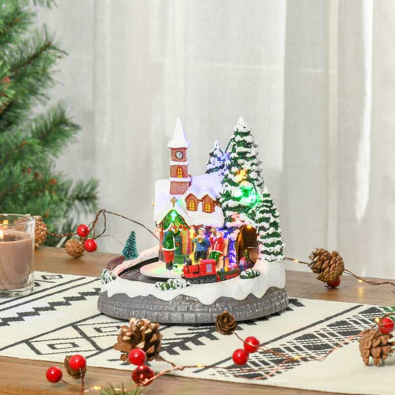 LED Pre Lit Christmas Vacation Village House