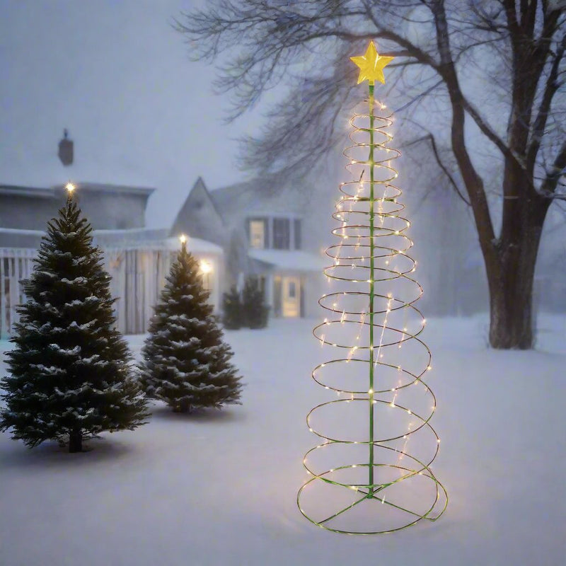 Solar-Powered Waterproof LED Christmas String Lights