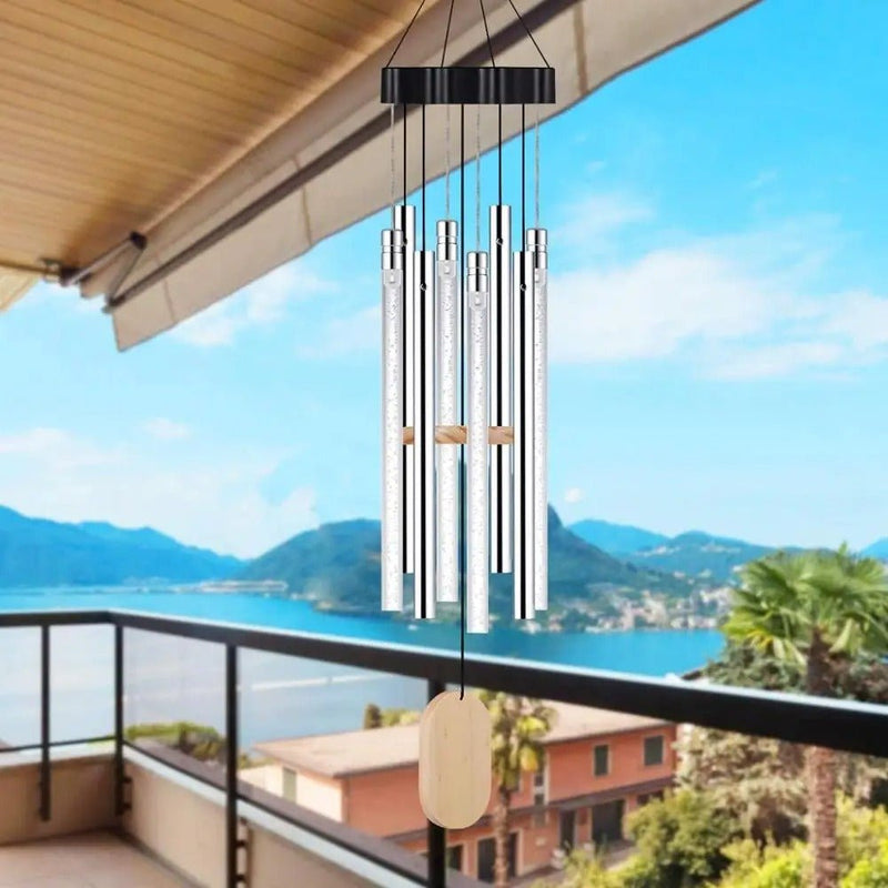 Solar Powered LED Windchimes | Waterproof Wind Chimes