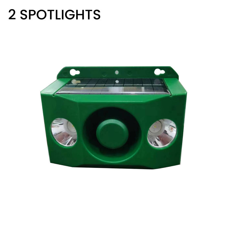 Solar Beast Repellent Warning Lights with Loud Alarm