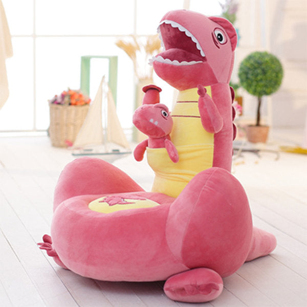 Riesiges Dinosaurier-Plüschkissen