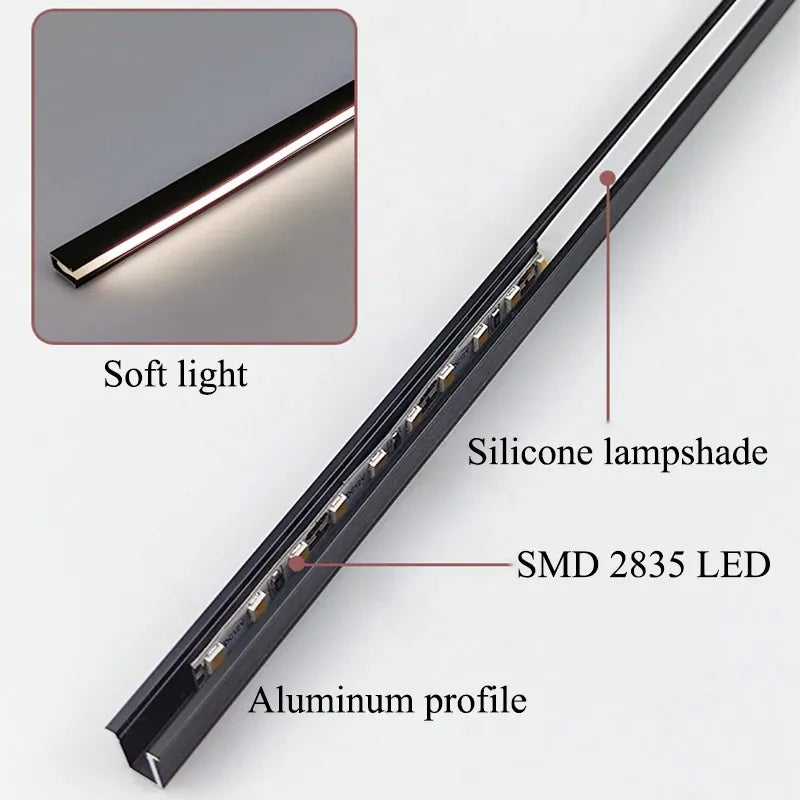 Ultra-Thin LED Built-in Under Cabinet Light Bar