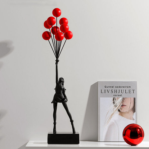 Balloon Girl Sculpture