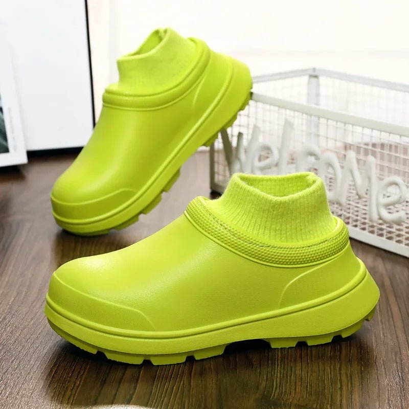 Winter Waterproof Non-Slip Shoes with Fur Lining