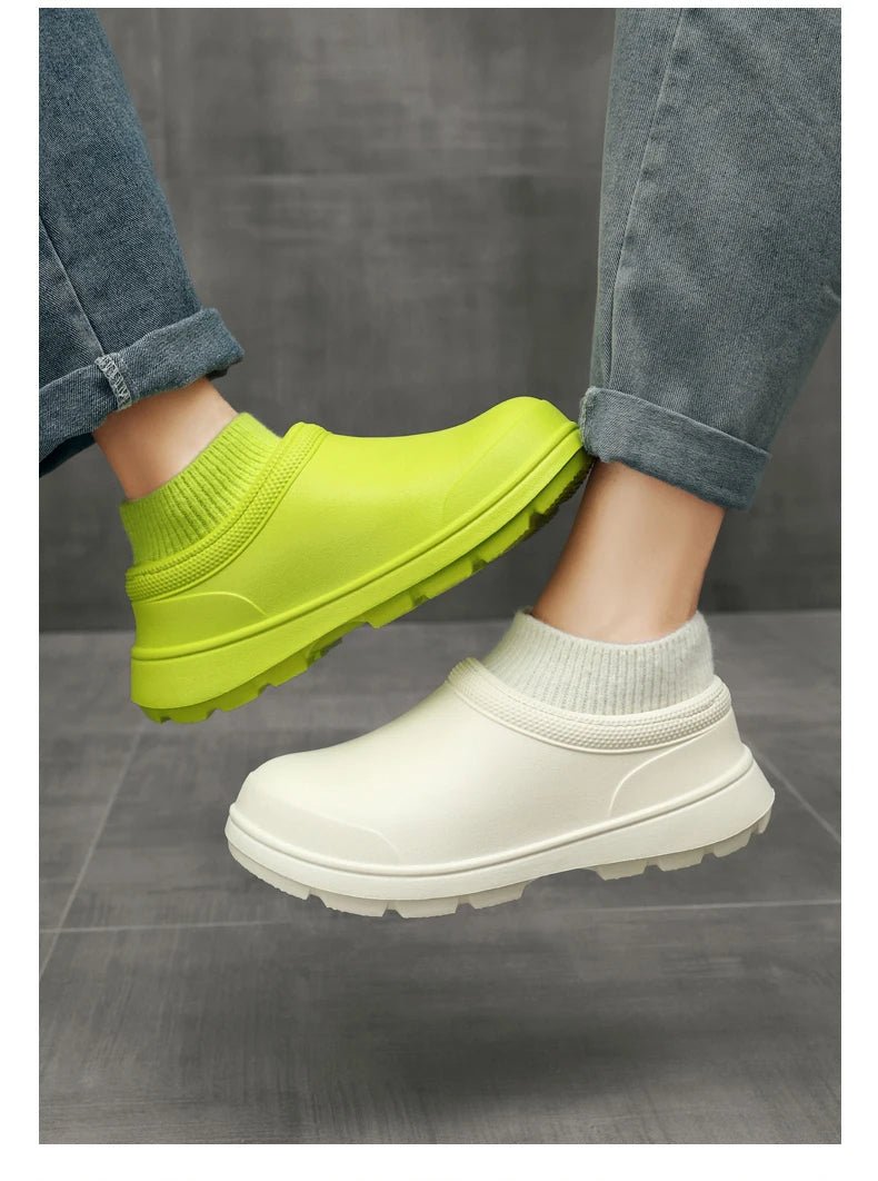 Winter Waterproof Non-Slip Shoes with Fur Lining
