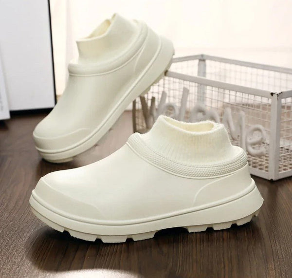 Winter Waterproof Non-Slip Shoes with Fur Lining