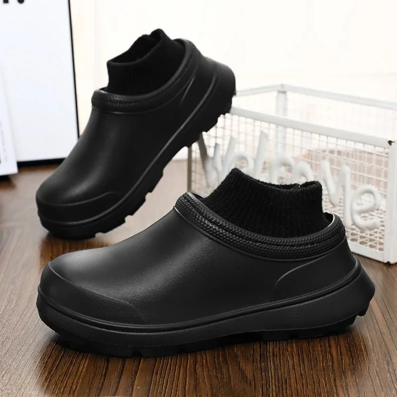 Winter Waterproof Non-Slip Shoes with Fur Lining