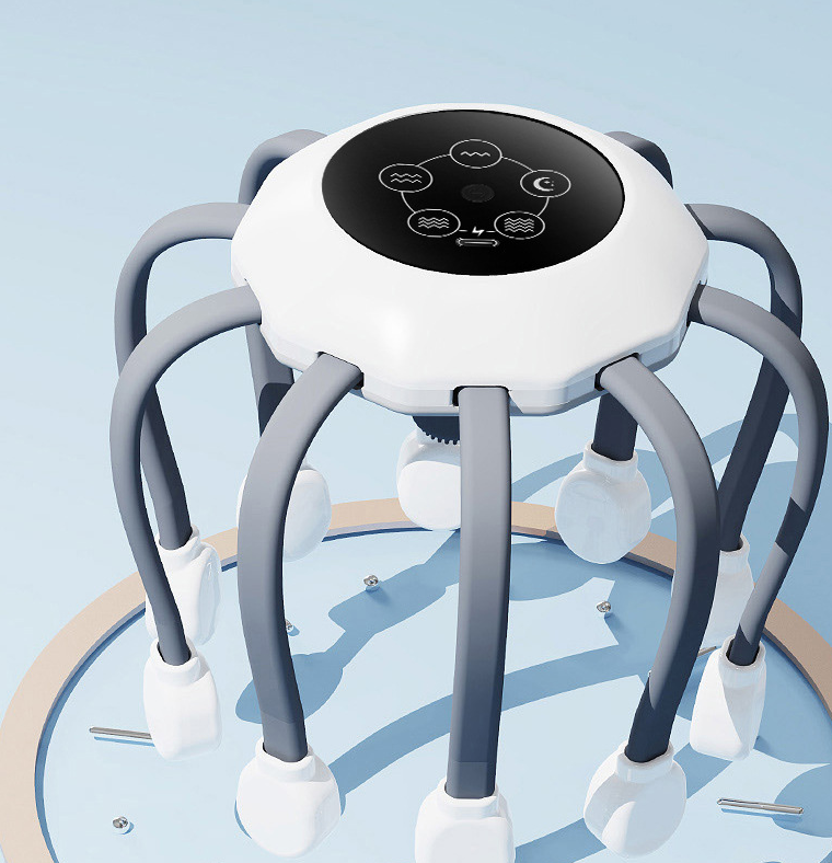 Intelligentes elektrisches Kopfmassagegerät Octopus