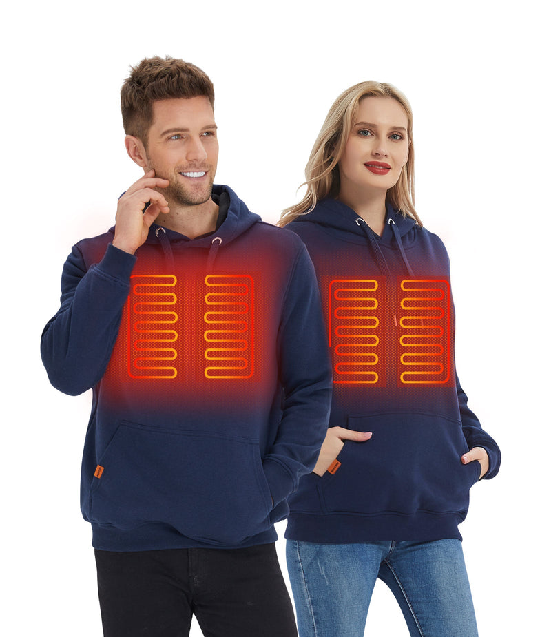 Beheizter Pullover für Damen und Herren mit Akku
