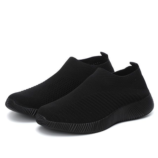 Anicia Crystal Atmungsaktive orthopädische Slip-On-Wanderschuhe