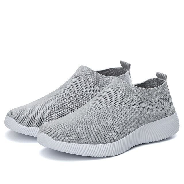 Anicia Crystal Atmungsaktive orthopädische Slip-On-Wanderschuhe