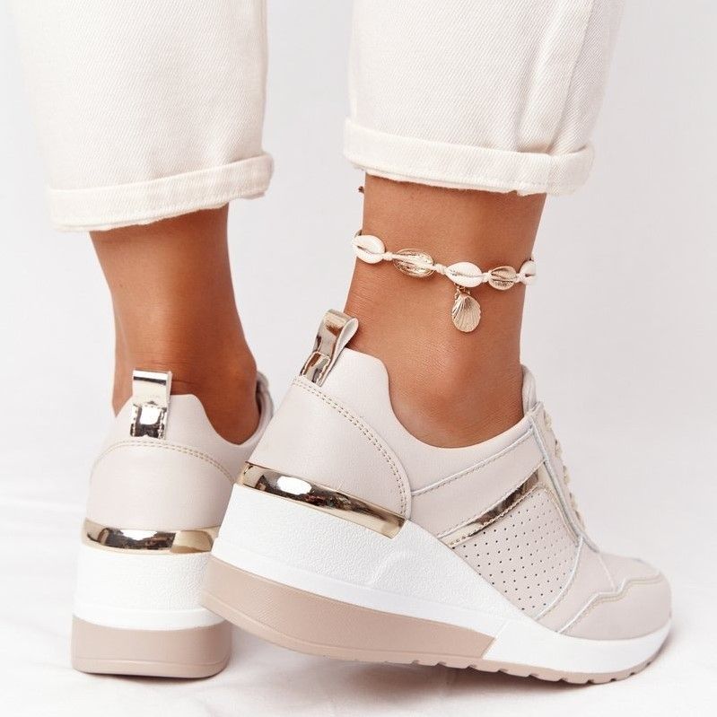 Dana Orthopädische Schnür-Keilsneaker für Damen