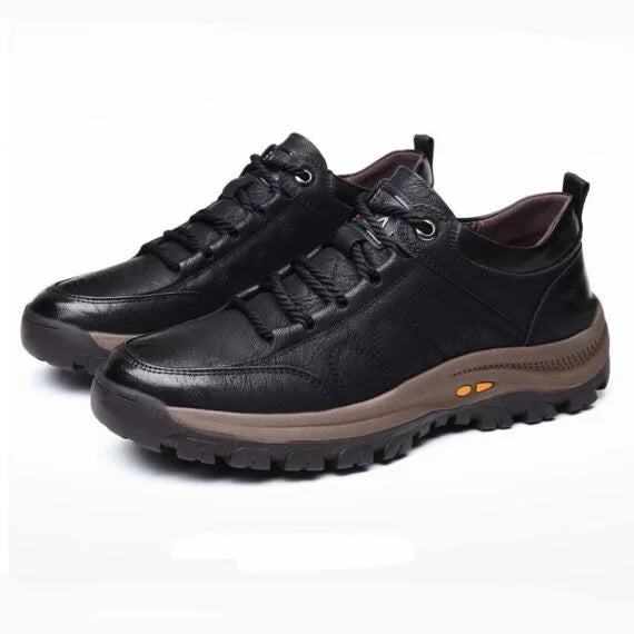 Lässige Herrenschuhe mit handgenähter Fußgewölbeunterstützung und rutschfester, atmungsaktiver Sohle