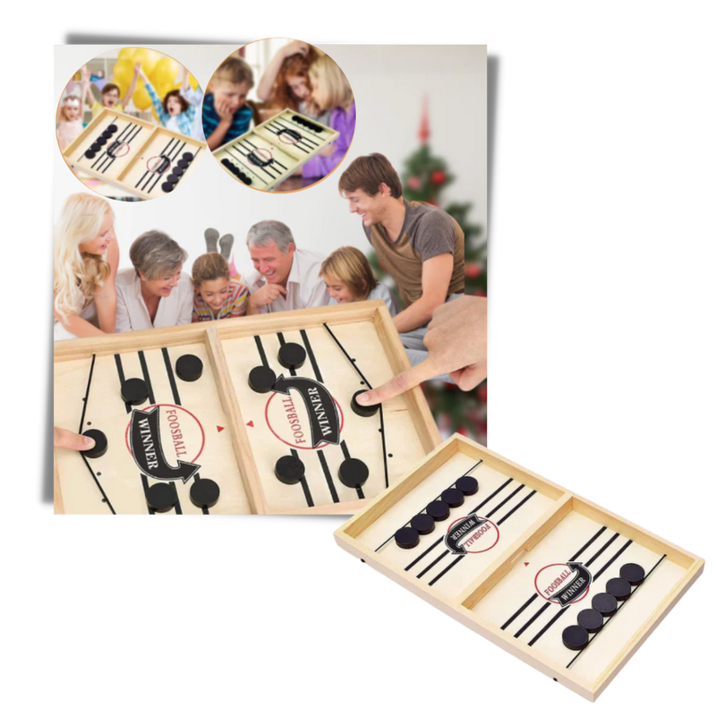 Wooden Table Hockey Game