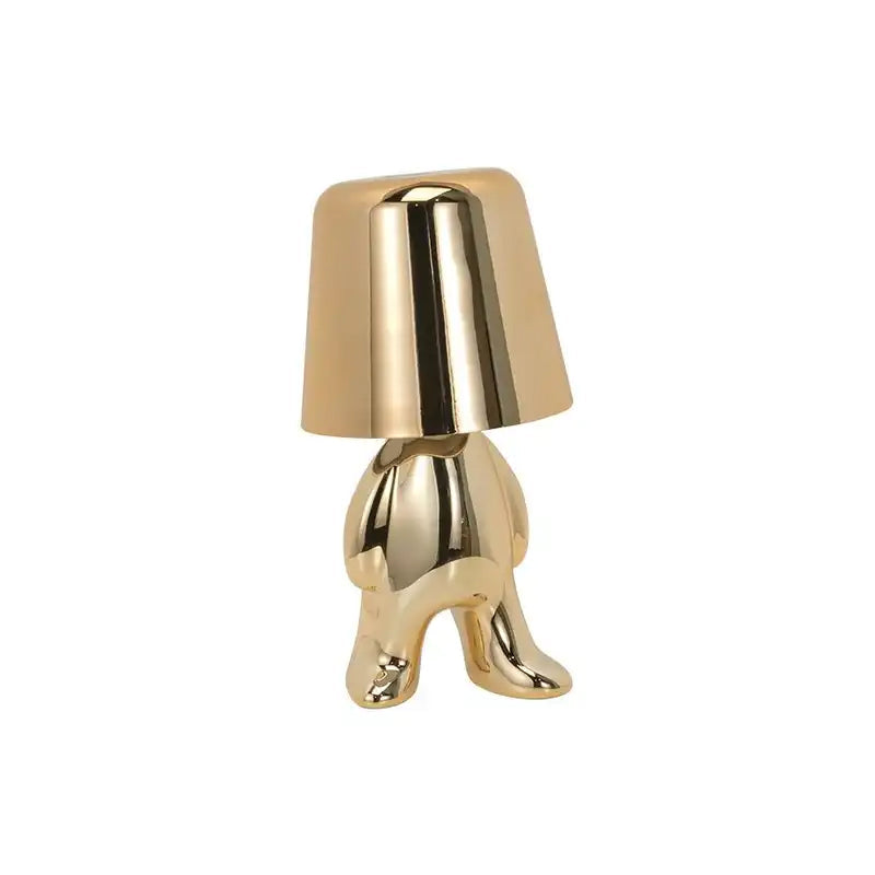 Golden Little Man Touch LED Table Lamp