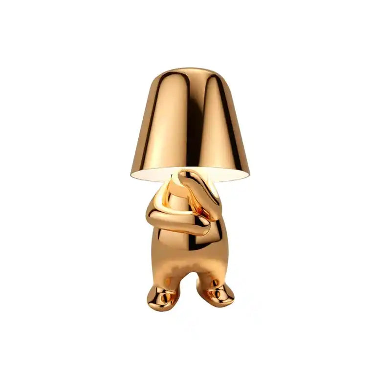 Golden Little Man Touch LED Table Lamp