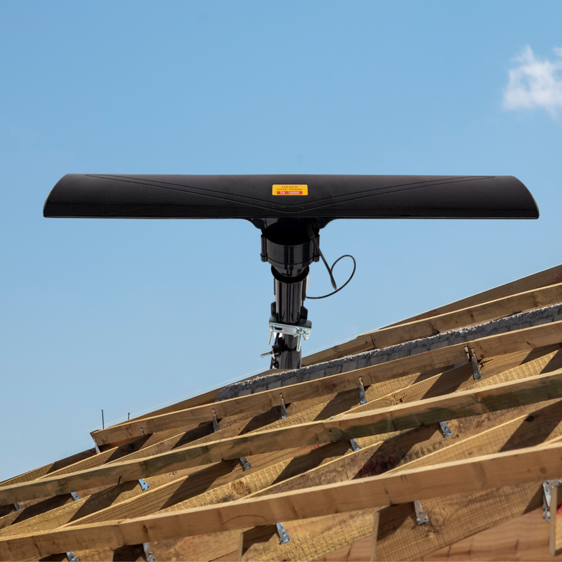 Multidirektionale HD-TV-Signalverstärkerantenne für den Außenbereich mit großer Reichweite | 990 Meilen Reichweite