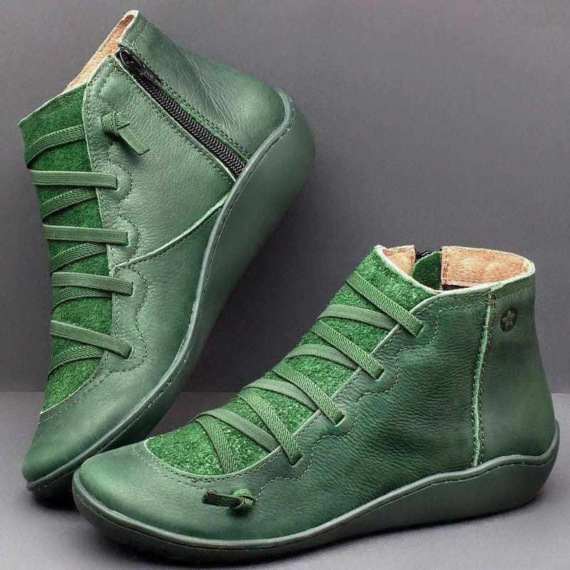 Neue Stiefel mit Fußgewölbeunterstützung 