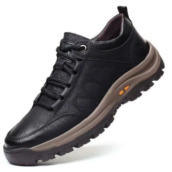 Lässige Herrenschuhe mit handgenähter Fußgewölbeunterstützung und rutschfester, atmungsaktiver Sohle