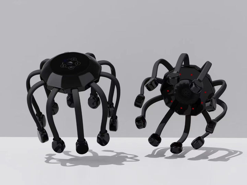 Intelligentes elektrisches Kopfmassagegerät Octopus