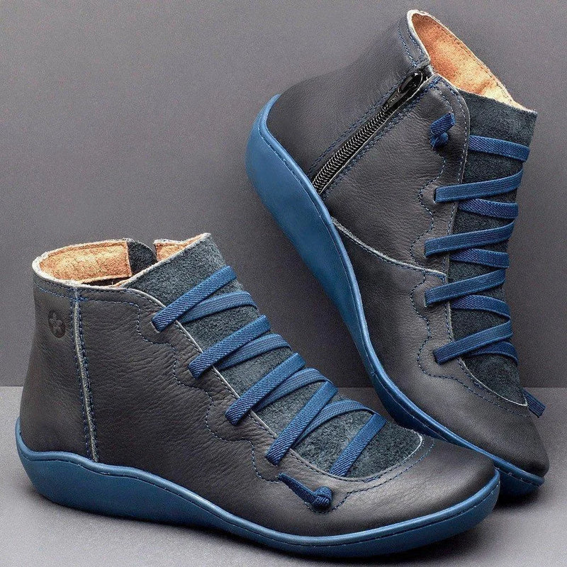 Neue Stiefel mit Fußgewölbeunterstützung 