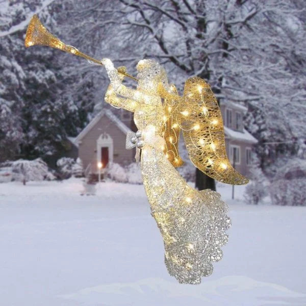 Lighted Angel Christmas Decoration