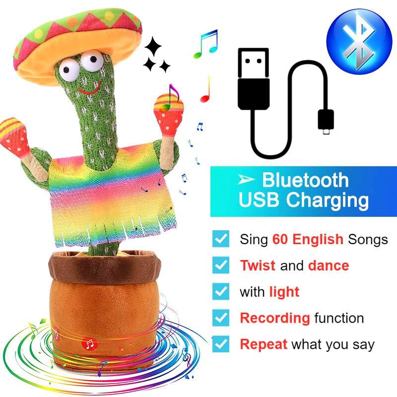 Dancing and Singing Cactus Toys
