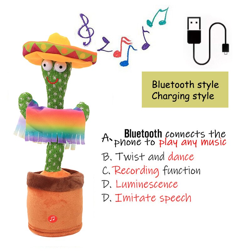 Dancing and Singing Cactus Toys