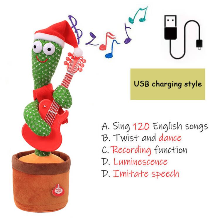 Dancing and Singing Cactus Toys