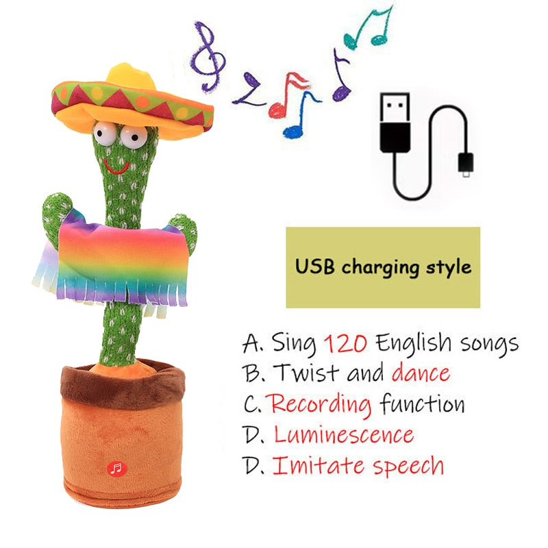 Dancing and Singing Cactus Toys